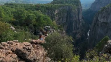 Beautiful nature of Turkey, canyon from a birds eye view
