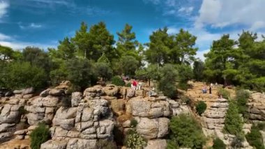 Amazing Tazi Canyon, Turkey. Greyhound Canyon aerial view