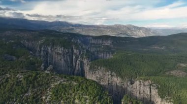 Beautiful nature of Turkey, canyon from a birds eye view