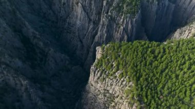 Beautiful nature of Turkey, canyon from a birds eye view