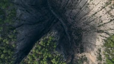 Amazing Tazi Canyon, Turkey. Greyhound Canyon aerial view