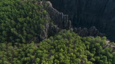 Beautiful nature of Turkey, canyon from a birds eye view
