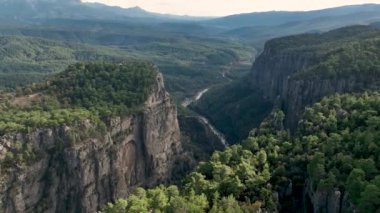 Beautiful nature of Turkey, canyon from a birds eye view