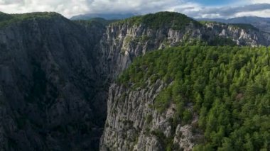 Beautiful nature of Turkey, canyon from a birds eye view