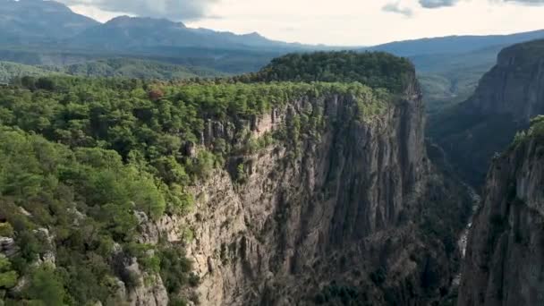 Дивовижний Каньйон Тазі Туреччина Каньйон Грейхаунд — стокове відео