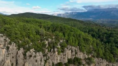 Beautiful nature of Turkey, canyon from a birds eye view