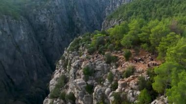 Amazing Tazi Canyon, Turkey. Greyhound Canyon aerial view