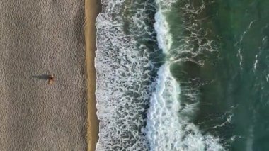 Aerial View Strong Storm Baskground Turkey Alanya