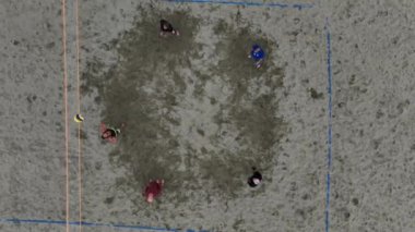 volleybal aerial view 4 K Awesome backround