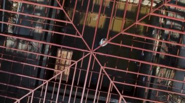 Konut binalarının hava manzaralı inşaatı