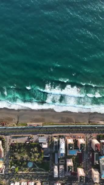 海の垂直ビデオのAzureテクスチャ — ストック動画