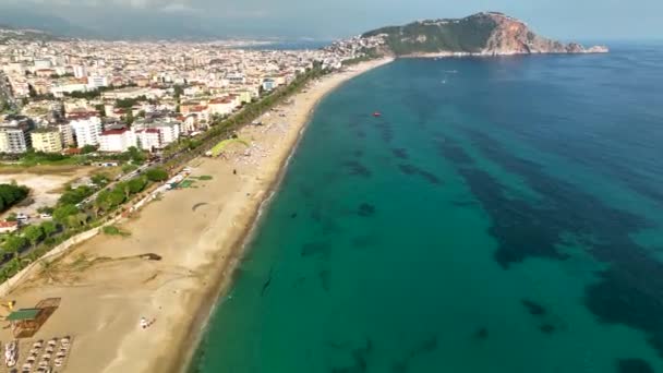 Antalya Province Turkey Adrenaline Fly — Stockvideo
