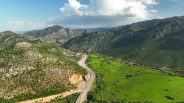 Farm Region green fields background