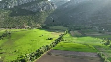 Farm Region green fields background
