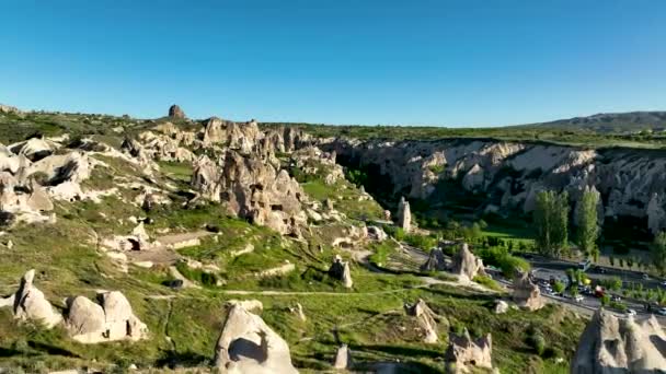 Best Cappadocia Textures Awesome Background — Stok video