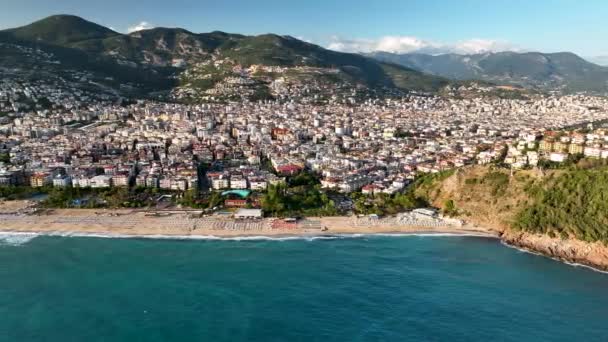 Turkey Alanya Winter Vibes Background — Vídeo de stock