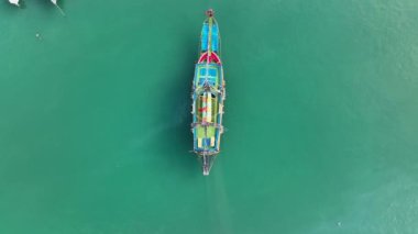 Pirate Harbor Lighthouse in the port awesome view