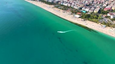 Turkey Alanya aerial background view