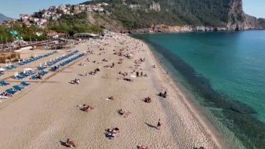 Turkey Alanya aerial background view