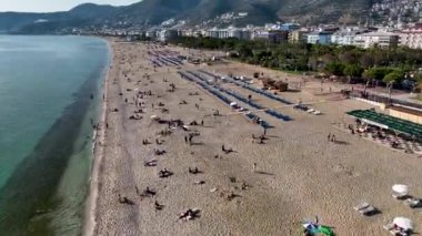 Denizin gök mavisi Türkiye Alanya