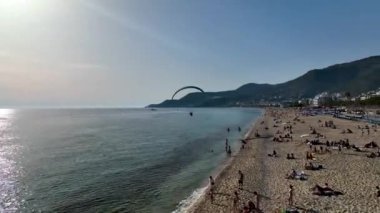 Turkey Alanya aerial background view