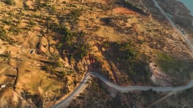 A village where several people live high in the mountains
