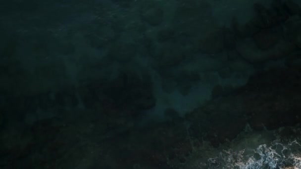 Denizin Üzerinde Renkli Gün Batımı Derin Renk — Stok video
