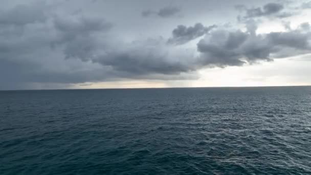 Erleben Sie Die Filmische Ruhe Eines Bezaubernden Mediterranen Sonnenuntergangs Der — Stockvideo