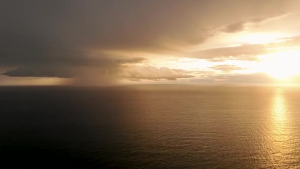 Erleben Sie Die Filmische Schönheit Von Alanyas Urbanem Sonnenuntergang Während — Stockvideo