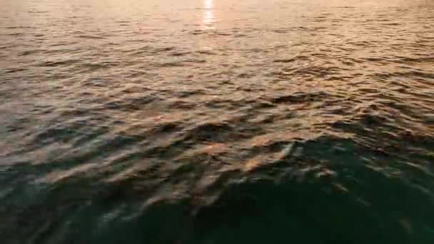 Embark Cinematic Adventure Explore Enchanting Winter Sunset Sea Capturing Most — Stock Video