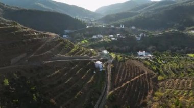 Kendinizi görkemli dağ manzarasına daldırın. Sinematik dronumuz taze ormanların ve avokado tarlalarının güzelliğini çarpıcı ve bakımlı bir bahçede yakalıyor. Enerjiyi hisset ve...