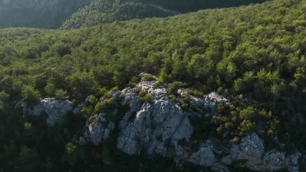 Testemunhe Majestade Cenário Enquanto Nosso Drone Cinematográfico Captura Beleza Paisagens — Vídeo de Stock