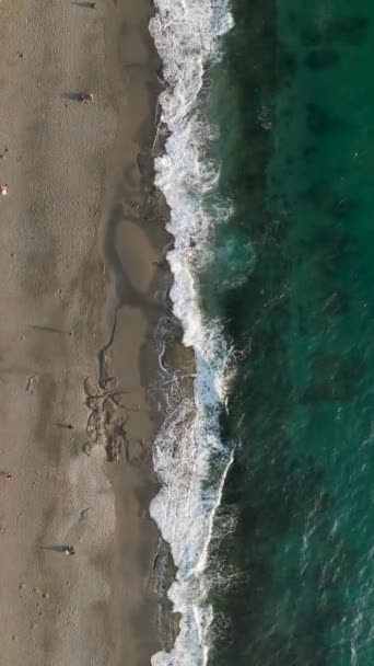 Horizon Descubriendo Vasto Paisaje Marino Mediterráneo Las Interminables Aguas Azules — Vídeo de stock