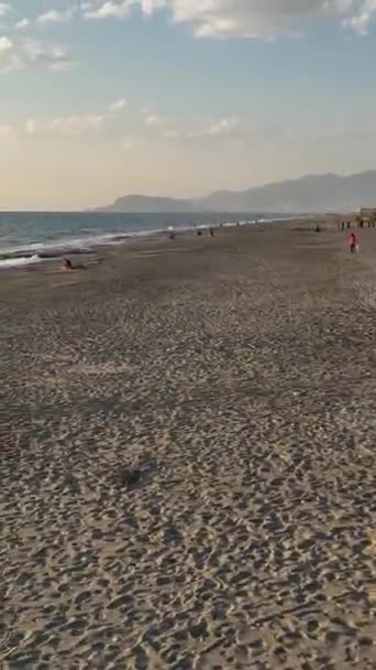 Seascape Tranquility Eine Atemberaubende Momentaufnahme Der Mediterranen Gewässer Mit Live — Stockvideo