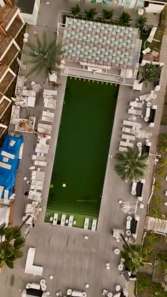 Sumérjase Armonía Costera Relajante Resort Playa Con Este Relajante Video — Vídeos de Stock