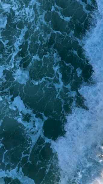 Immerse Yourself Mesmerizing Slow Motion Sea Texture Ideal Your Projects — Stock Video
