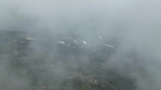Vydejte Cestu Kouzelných Stezkách Zatímco Dron Zachycuje Vzdušný Pohled Mystický — Stock video