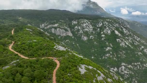 Explore Beleza Intocada Paraíso Das Naturezas Pois Drone Oferece Uma — Vídeo de Stock