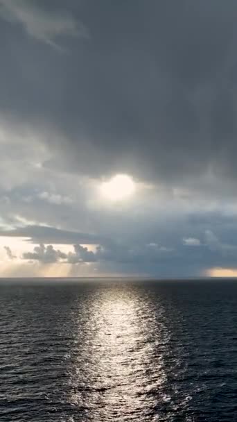 Delight Capturing Beauty Coastal Sunset Mediterranean Alanya Turkey Aerial Perspective — Stock Video