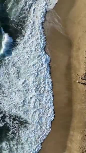 Ervaar Het Fascinerende Luchtperspectief Van Een Adembenemend Strandlandschap Alanya Turkije — Stockvideo