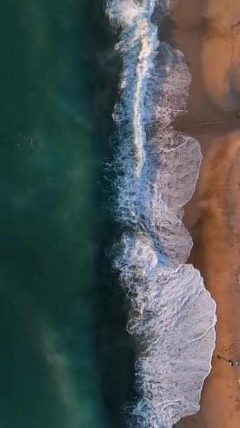Embarque Uma Fuga Costeira Para Uma Escapadela Praia Onde Vistas — Vídeo de Stock
