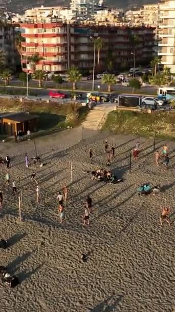 Upptäck Lockelsen Det Fantastiska Strandområdet Längs Den Fängslande Medelhavskusten Sett — Stockvideo