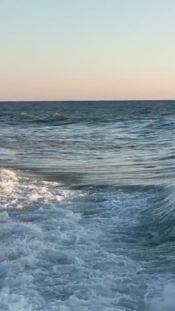 Obtenga Una Vista Panorámica Pintoresca Zona Costera Fascinante Costa Mediterránea — Vídeo de stock