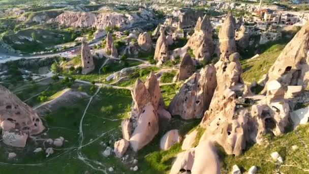 Cappadocia Aerial View — Stock Video