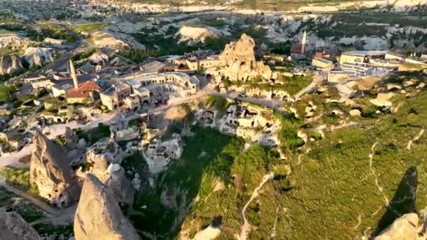 Het Kosmische Landschap Van Cappadocië — Stockvideo