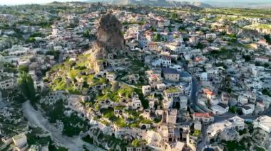 known for its distinctive fairy chimneys tall, cone shaped rock formations clustered in Monks Valley, Goreme and elsewhere.
