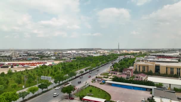 Konya Ville Vue Aérienne Avec Drone Arrière Plan Aérien — Video