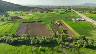 Farm Region green fields background