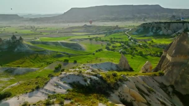 Beroemde Stad Cappadocië Turkije — Stockvideo