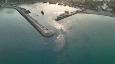 Light House Aerial view 4K